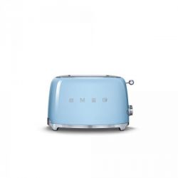 SMEG Toaster 2 tranches Bleu Azur - Années 50 - TSF01PBEU