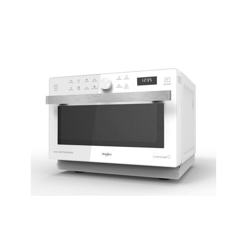 Whirlpool Supreme Chef MWP338W Four micro ondes combine grill pose libre 33 litres 900 Watt blanc