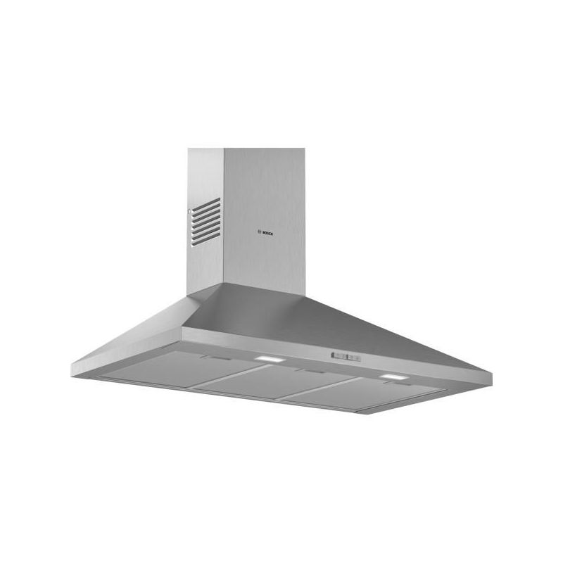 BOSCH Hotte décorative 90 cm inox 360 m3/h - DWP94BC50