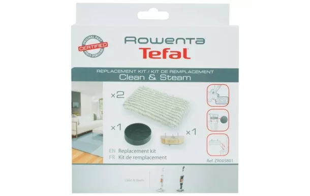  SEB ZR005801 SEB Kit de remplacement pour aspirateur balai 2 en 1 Clean & Steam - ZR005801 avis moins cher