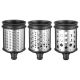 KITCHENAID Set de 3 cylindres pour le tranchoir 5KSMVSA - 5KSMEMVSC