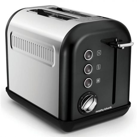 MORPHY RICHARDS TOASTER 2TRANCHES 7 POSITIONS ACCENT REFRESH NOIR
