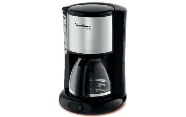 MOULINEX Cafetière filtre 15 tasses Noir & Inox - Subito avis comparatif 2019 avis moins cher