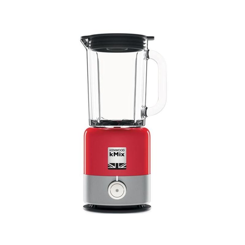 KENWOOD Blender kMix bol verre thermoresist 2L 800W 4 Lames Collection Rouge