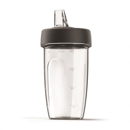 KENWOOD Nutri-Blender - 2 bols nomades en tritan 600ml - 2 couvercles