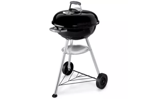  WEBER Barbecue charbon 47 cm Black / Noir - Compact Kettle avis moins cher