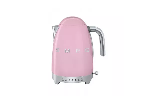 SMEG Bouilloire avec réglage de température Années 50 Rose