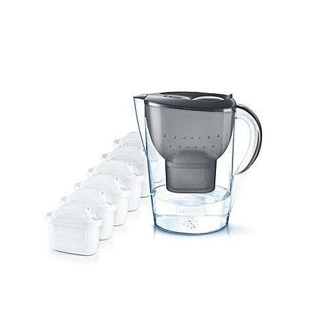 BRITA CARAFE MARELLA  4 MOIS MAXTRA+ GRAPHITE