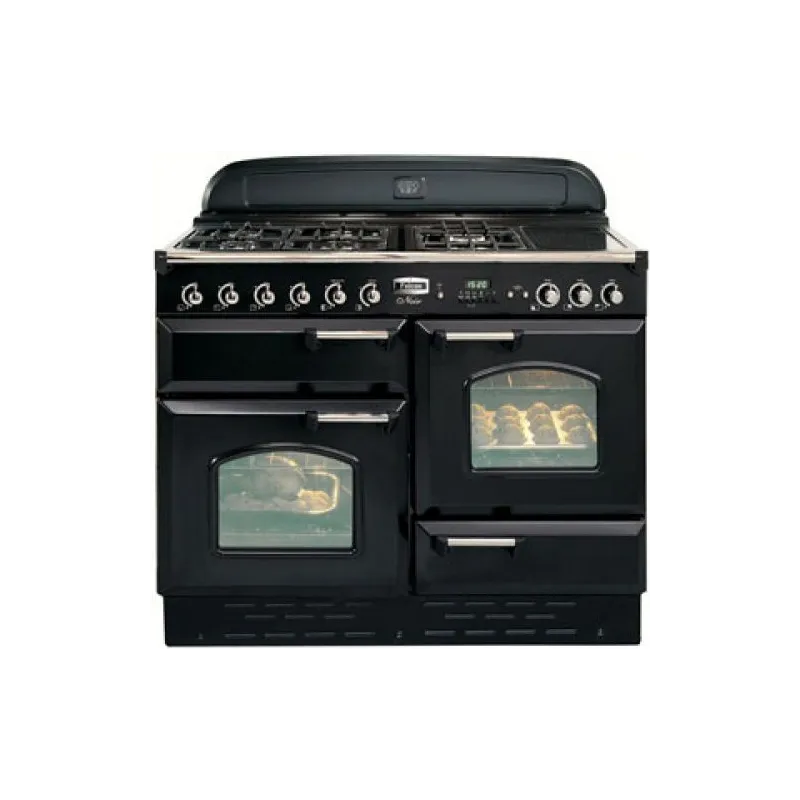 Image of Cuisinière FALCON - CLASSIC 110 noir chrome CLAS110DFBLC