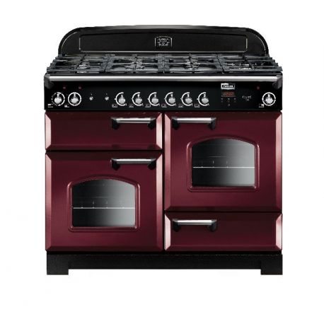 FALCON - CLA110DFCYC piano de cuisson rouge airelle