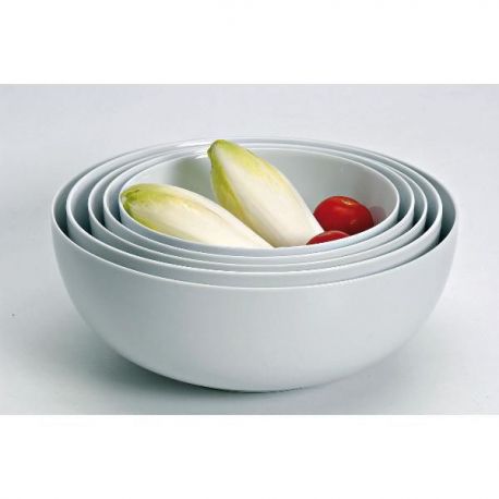 GIRARD Saladier boule blanc Sahara empilable 21 cm