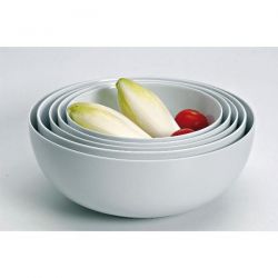 GIRARD Saladier boule blanc Sahara empilable 23 cm