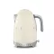 SMEG Bouilloire 1,7 L Années 50 Crème avec température réglable   SMEG Bouilloire 1,7 L Années 50 Crème avec température réglable