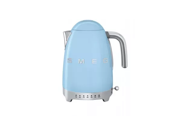 SMEG Bouilloire 1,7 L Années 50 Rouge avec température réglable  