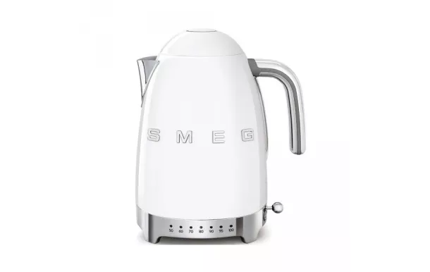 SMEG Bouilloire 1,7 L Années 50 Rouge avec température réglable  