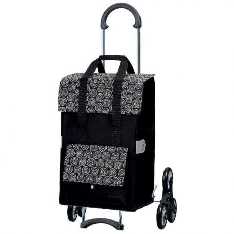 ANDERSEN Poussette de marché 50 L - Scala Shopper Treppensteiger Vara Noir