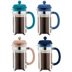 BODUM Cafetière à piston 8 Tasses - Caffettiera Colors 2018