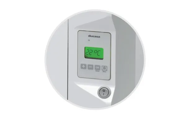 DUCASA radiateur à inertie mural 1800 W - 0.636.275