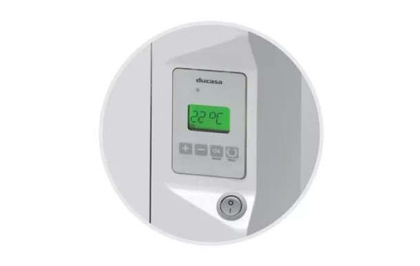 DUCASA radiateur inertie mural 900 W - 0.636.269
