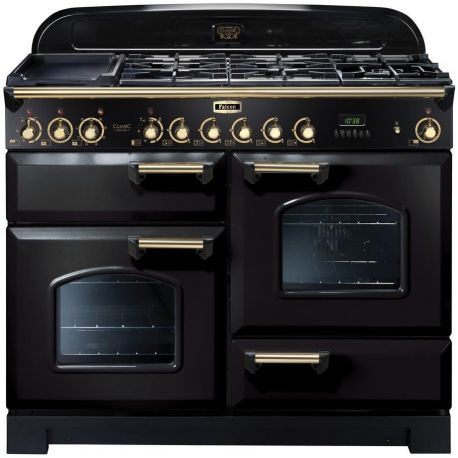 Cuisinière FALCON Classic Deluxe 110 Noire /Cuivrée - CDL110DFBL/B-EU