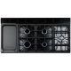 Cuisinière FALCON Classic Deluxe 110 Noire /Cuivrée - CDL110DFBL/B-EU