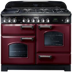 Cuisinière FALCON Classic Deluxe 110 Rouge Airelle /Chrome CDL110DFCY/C-EU