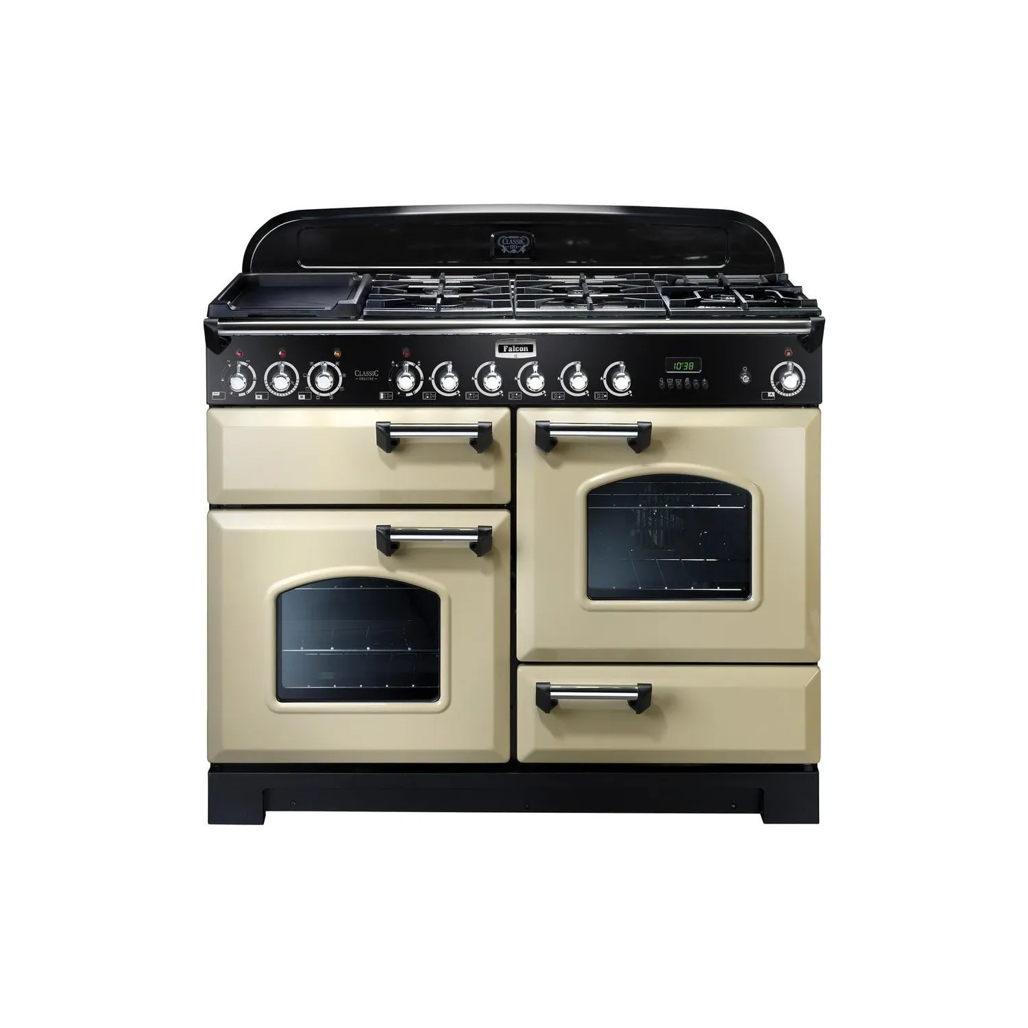 Cuisinière FALCON Classic Deluxe 110 Crème /Chrome CDL110DFCRC EU