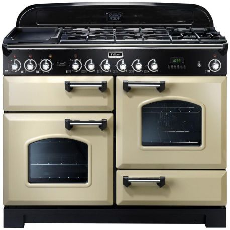 Cuisinière FALCON Classic Deluxe 110 Crème /Chrome - CDL110DFCR/C-EU