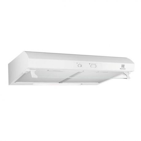 ELECTROLUX Hotte visière 60 cm 272 m3/h blanche - LFU226W