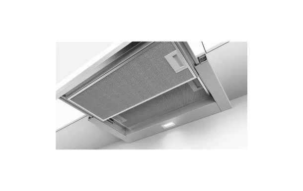BOSCH Hotte téléscopique 60 cm 389 m3/h silver - DFM064W54