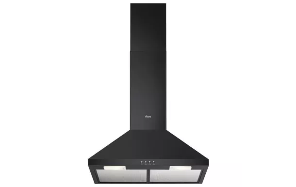 hotte decorative FAURE - FHC62462BA  murale noire inox pas cher