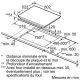 SIEMENS Table induction 80 cm 5 foyers EX851LVC1F