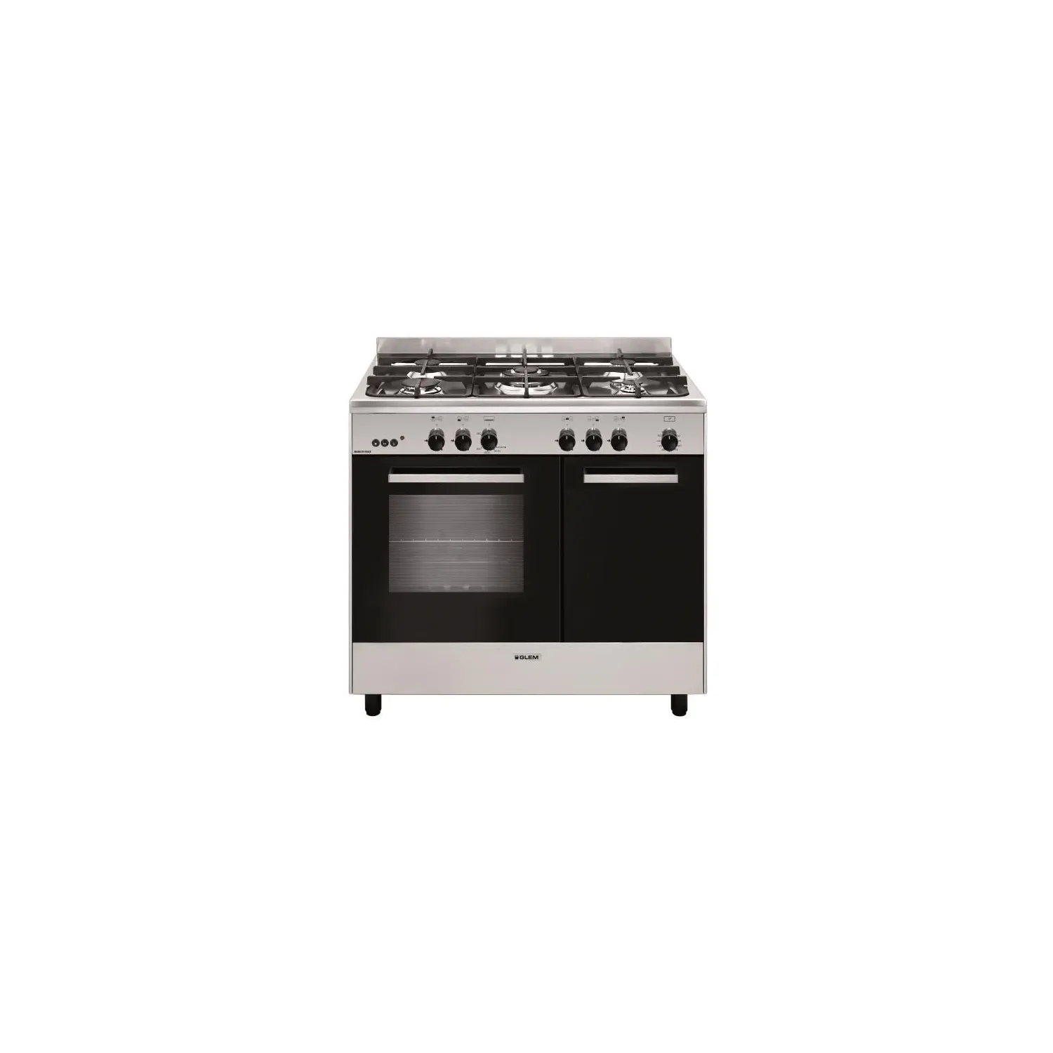 GLEM Cuisinière grande largeur butanette GA960PCGIX