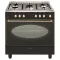 piano de cuisson rustique noir GLEM GU850CER piano de cuisson rustique noir GLEM GU850CER