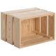 ASTIGARRAGA Caisse étagère GM home box natura 25.6x38.4x28cm