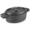 cocottes fonte LACOR Cocotte ovale 31 cm Noir - Fundicion ovale ronde ceramique pas cher
