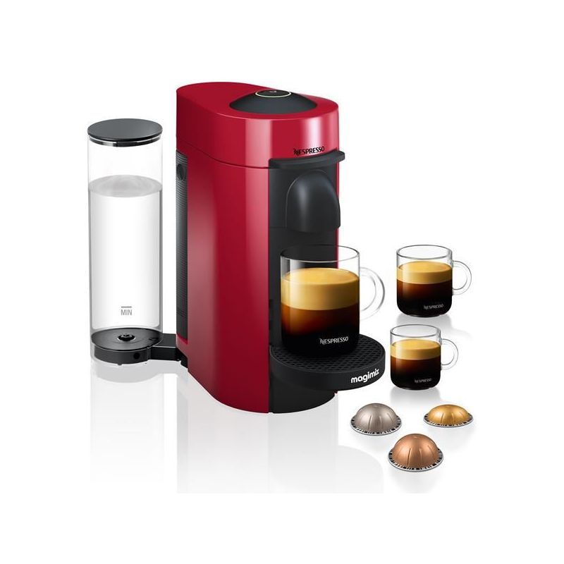 MAGIMIX Cafetiere Nespresso Vertuo Plus Rouge 11389