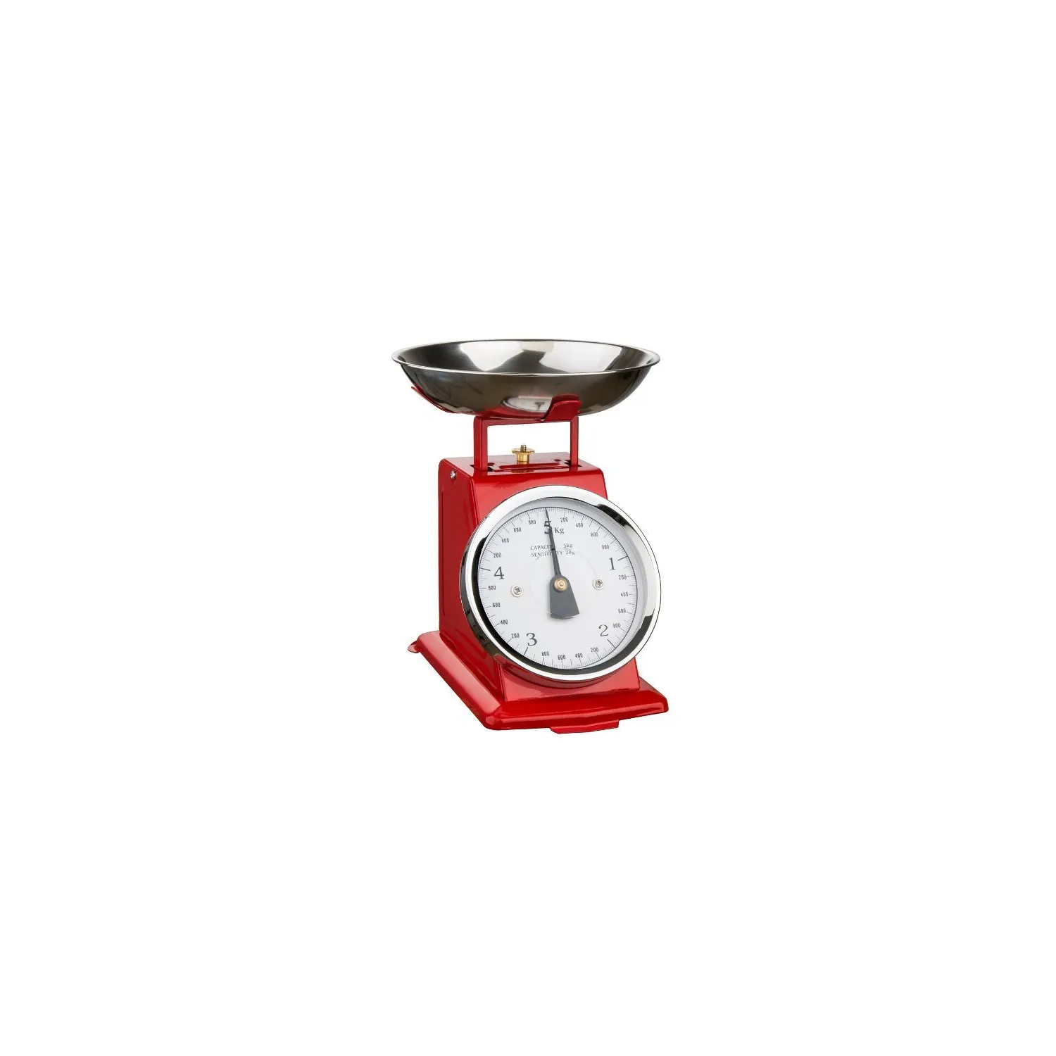 Ogoliving Balance de cuisine mécanique Rouge - 7915011