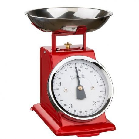 OGOLIVING Balance de cuisine mécanique Rouge - 7915011
