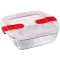  PYREX COOK & HEAT PLAT CARRE 20X17 +CV 