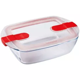  PYREX COOK & HEAT PLAT RECT 23X15 +CV 
