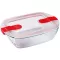  PYREX COOK & HEAT PLAT RECT 23X15 +CV 