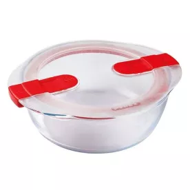  PYREX COOK & HEAT PLAT ROND 20CM +CV 