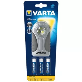 VARTA Boîtier plat led silver light 3x LR03 incluse blister