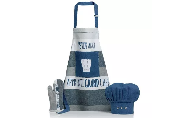 WINKLER Set Tablier enfant Indigo - Petit Ange