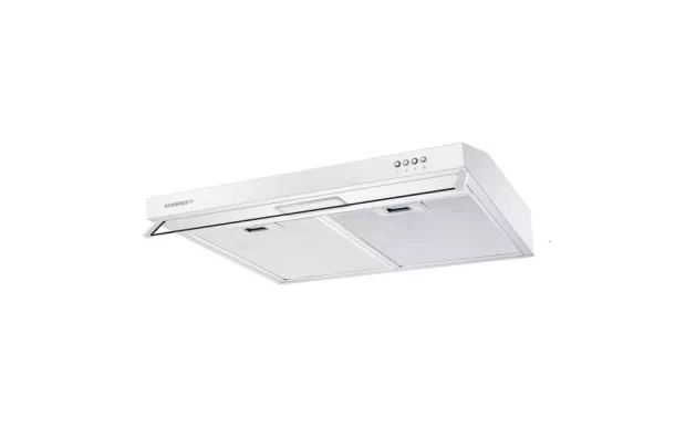 ROSIERES Hotte visière 60 cm 348 m3/h blanche - RHC638/1RB