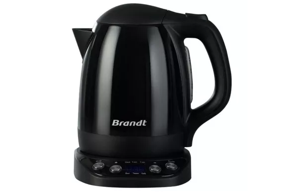 BRANDT Bouilloire 1.2 L à température variable - BO1200EN avis comparatif 2019 avis moins cher