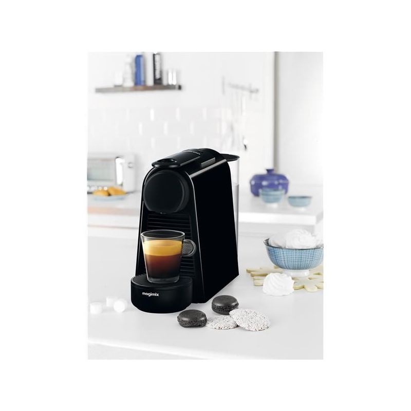 MAGIMIX Cafetiere Noire Nespresso Essenza Mini 11368