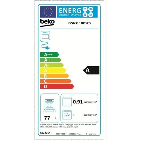 BEKO - FSS63110DWCS