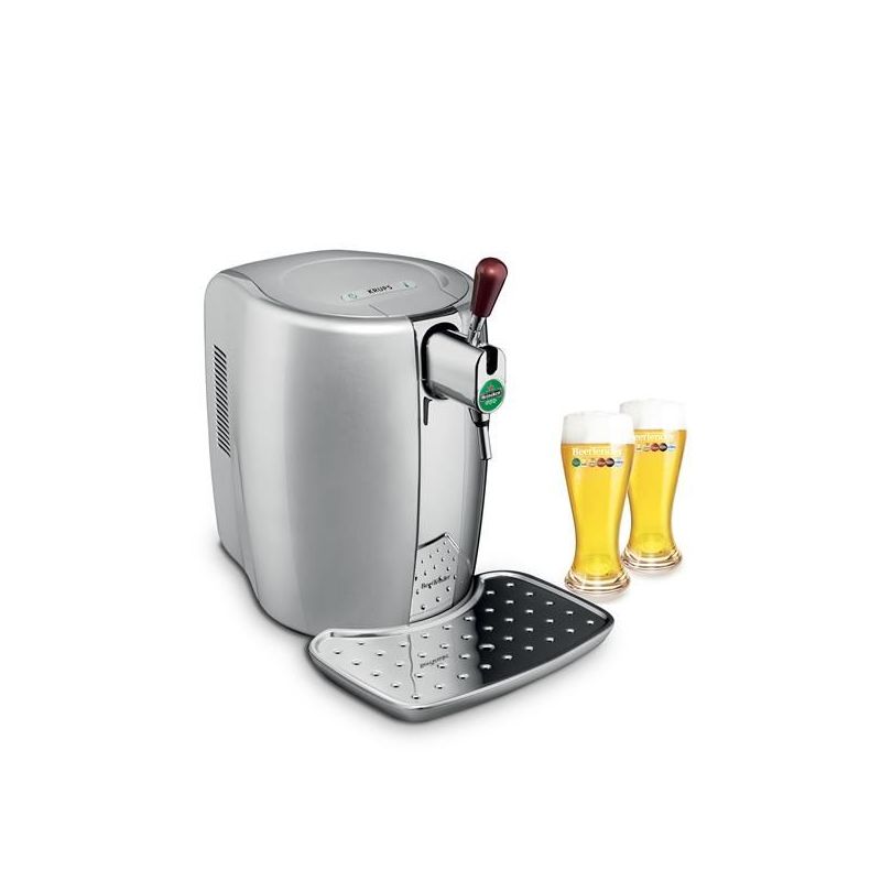 KRUPS Machine a biere pression Beertender Silver YY2931FD